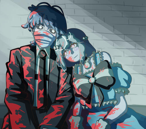 Characters from @3005jin on Instagram